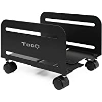 Los mejores  - TOOQ Soporte para CPU DE Suelo con Ruedas UMCS0004-B Negro